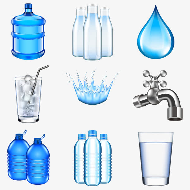 水桶免抠