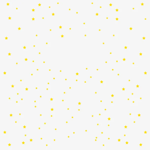 卡通金色星星矢量图免抠