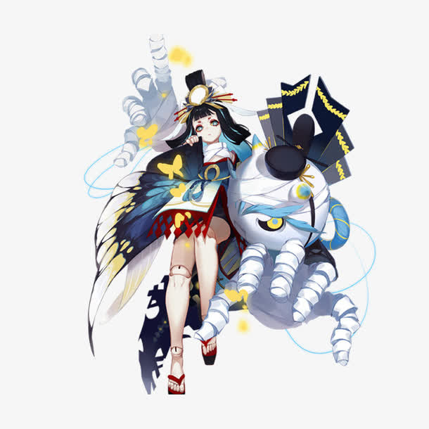 傀儡阴阳师漫画免抠