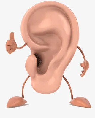 倾听世界的耳朵免抠