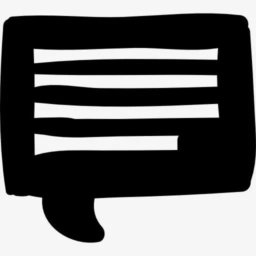 语音气球图标免抠