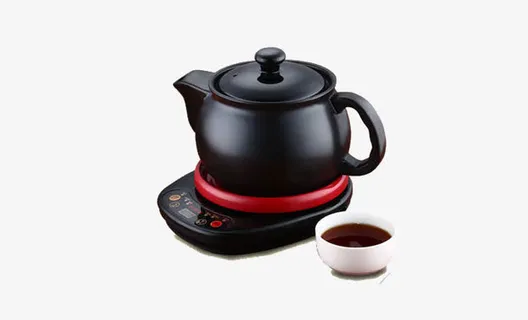 电热壶煎药壶素材免抠