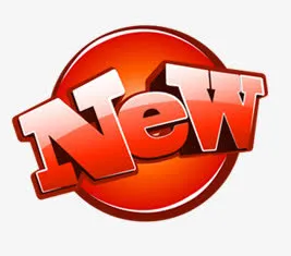 淘宝店招图标新品图案 红色精致免抠