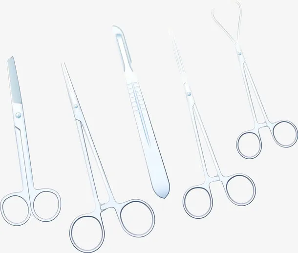 手术剪刀免抠