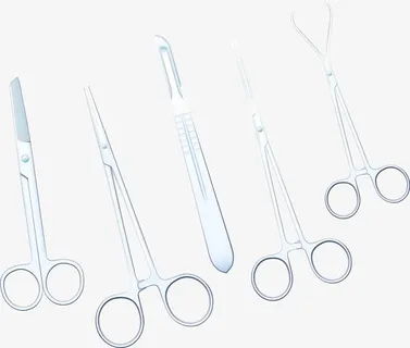手术剪刀免抠