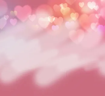 粉色底纹粉色爱心免抠