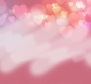 粉色底纹粉色爱心免抠