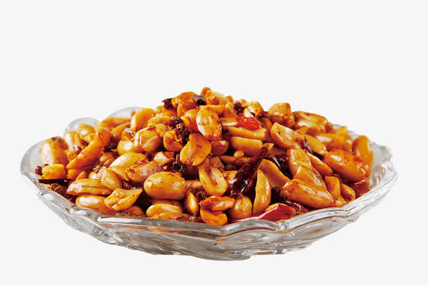 美食素材花生米免抠