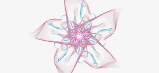 粒子光效花纹免抠