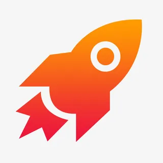 扁平化小火箭免抠