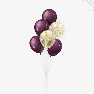 气球 新年 时尚 高级免抠