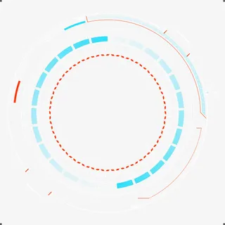 科技光圈元素免抠