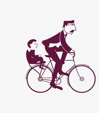 父亲节装饰素材免抠