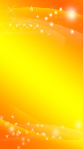 梦幻黄色星光H5背景素材高清