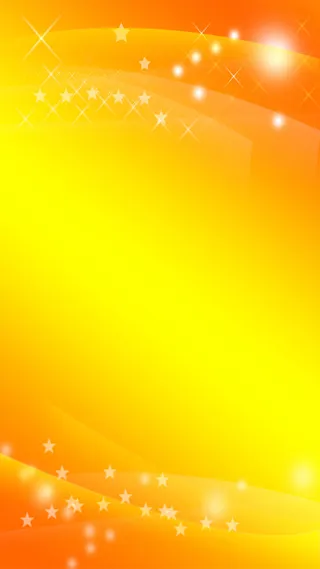 梦幻黄色星光H5背景素材高清