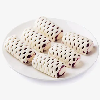 美味紫薯卷免抠