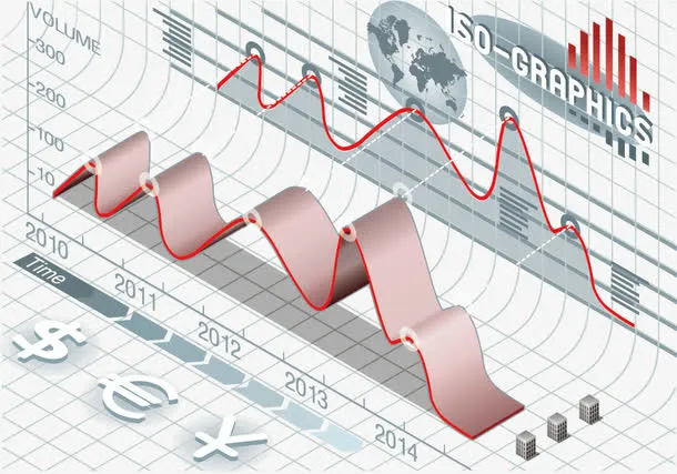 数据统计素材免抠装饰ppt元素