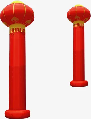 开幕式舞台红灯笼素材免抠