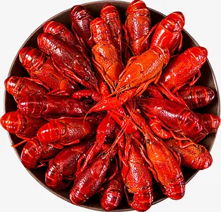 小龙虾元素免扣免抠
