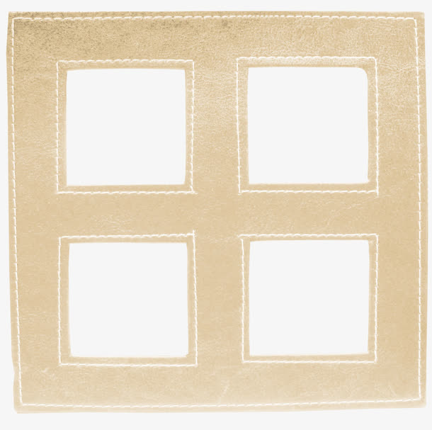 卡通相框图片边框剪影免抠