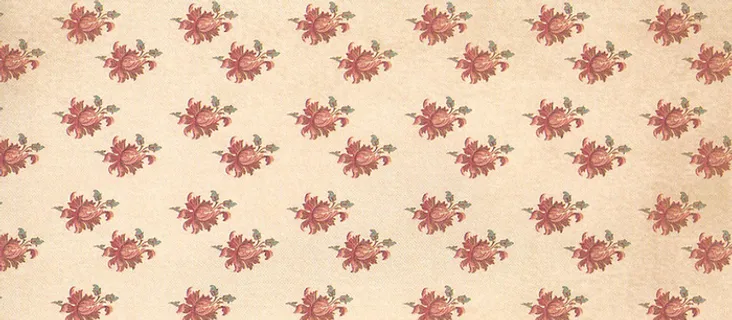 暖色红色花朵花纹背景高清