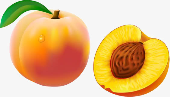 成熟的桃子免抠