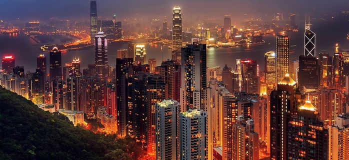 夜色城市海报背景高清