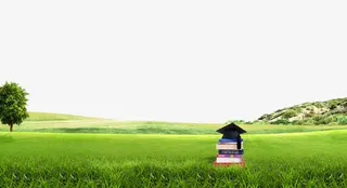 草地山坡免抠素材免抠