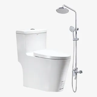 马桶 花洒 组合免抠