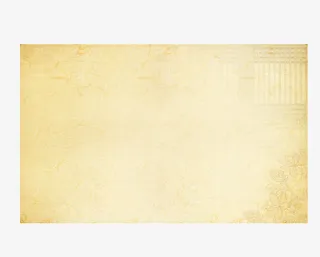 古旧宣纸底纹月黄色晕染感免抠