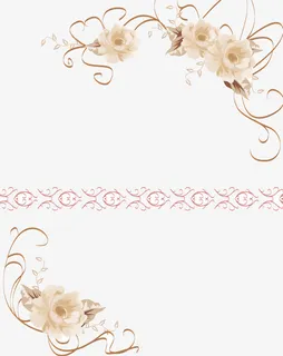 白玫瑰花纹素材背景