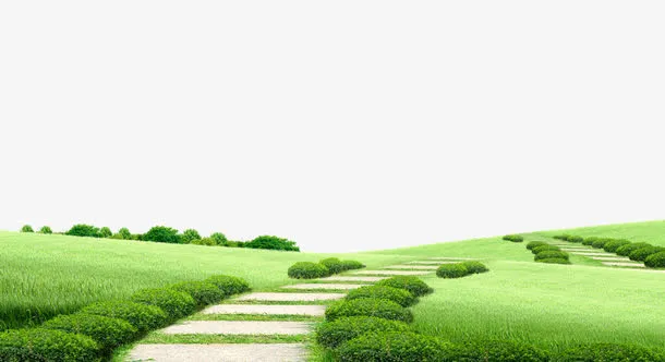 草地石板背景素材