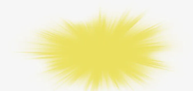 高清黄色放射性光线免抠