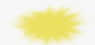 高清黄色放射性光线免抠