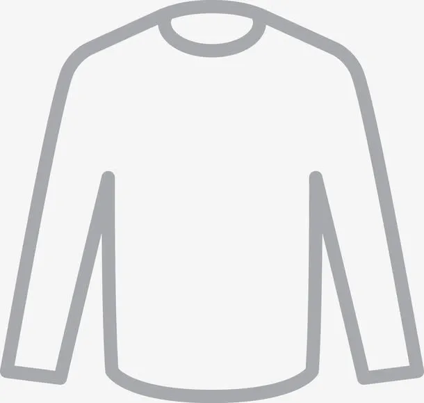 长袖服装上衣素材图免抠