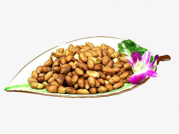 手抓花生免抠