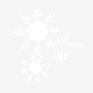 白色酷炫雪花效果免抠