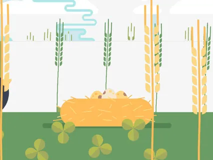 麦田里的鸡窝免抠