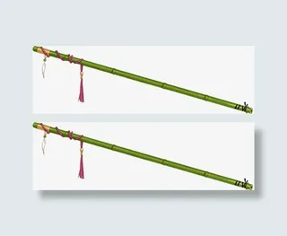 竹笛子手绘笛子乐器音乐免抠