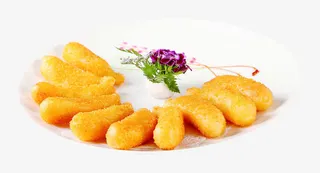 脆皮香蕉拼盘免抠