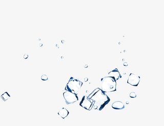 冰晶飞扬图片免抠