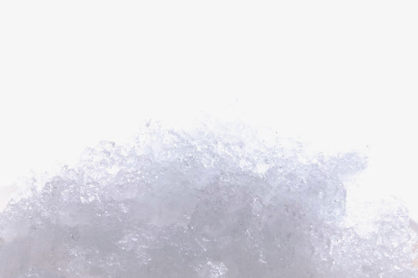 白色碎冰免抠