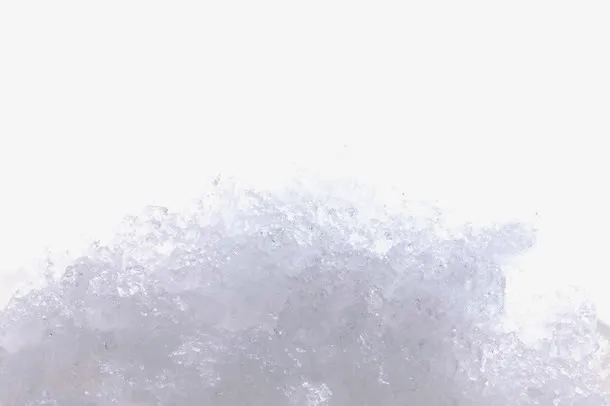 白色碎冰免抠
