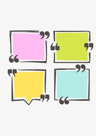 手绘框架清新免抠