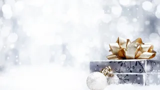 平安夜节日礼物雪花浪漫海报高清