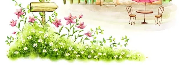 梦幻手绘卡通背景