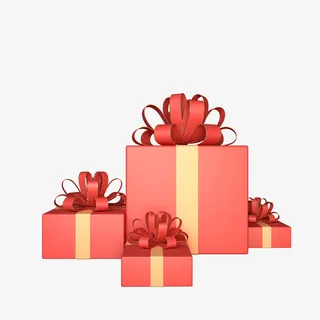 c4d立体礼盒免抠
