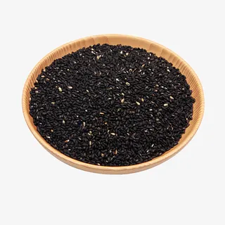 一碟黑芝麻加工设计免抠