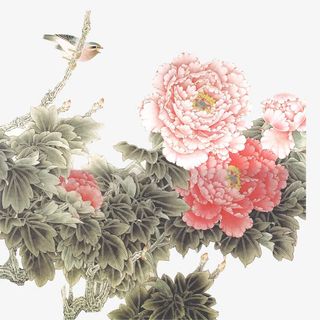 花鸟图免抠