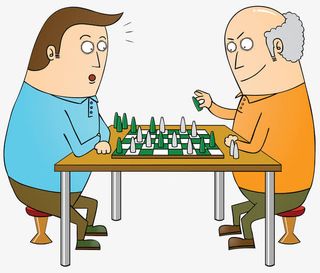 正在下棋PK的人免抠